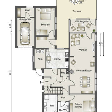 Grundriss EG