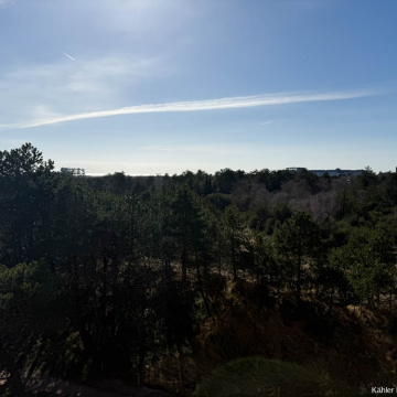 Blick vom Balkon mit Meerblick