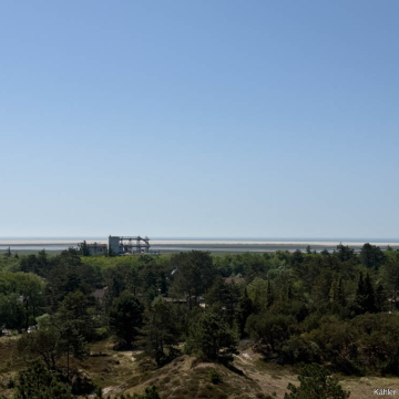 Außenbereich mit Blick auf die Nordsee