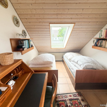 Schlafzimmer 2 im Dachgeschoss