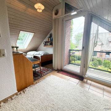 Schlafzimmer 2 im Dachgeschoss