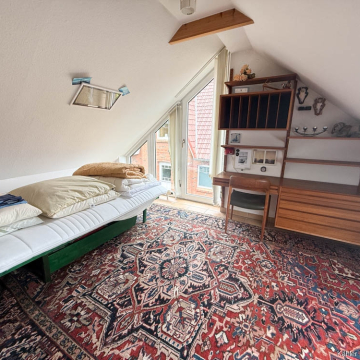Schlafzimmer 1 im Dachgeschoss